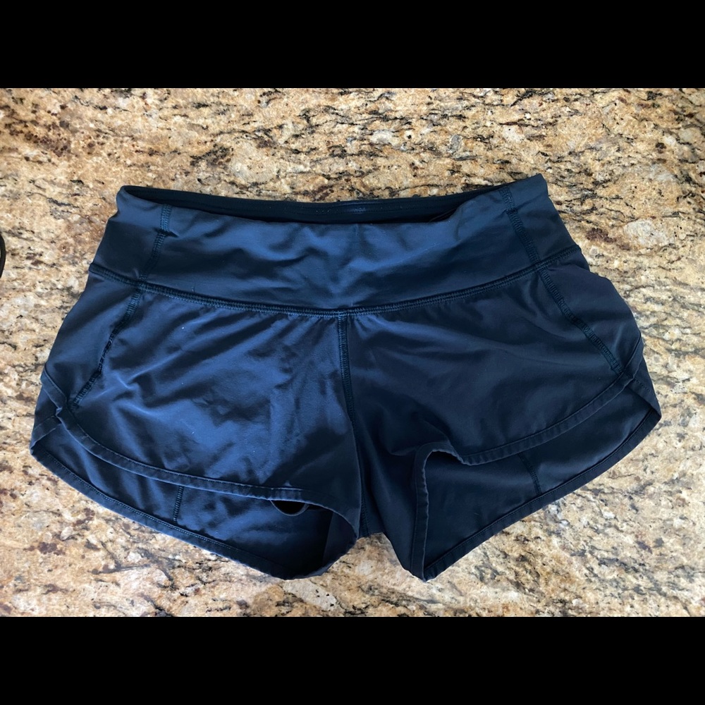 Navy Lulu Shorts